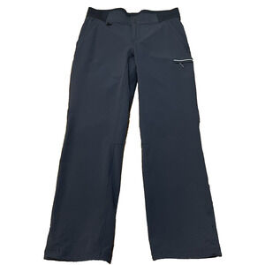 Duluth Trading Pants Womens 8 x 31 Black Cargo Hiking GorpCore Outdoor Utility